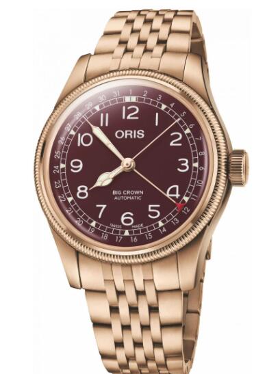 ,2022 Oris Big Crown Bronze Pointer Date Replica Watch 01 754 7741 3168-07 8 20 01